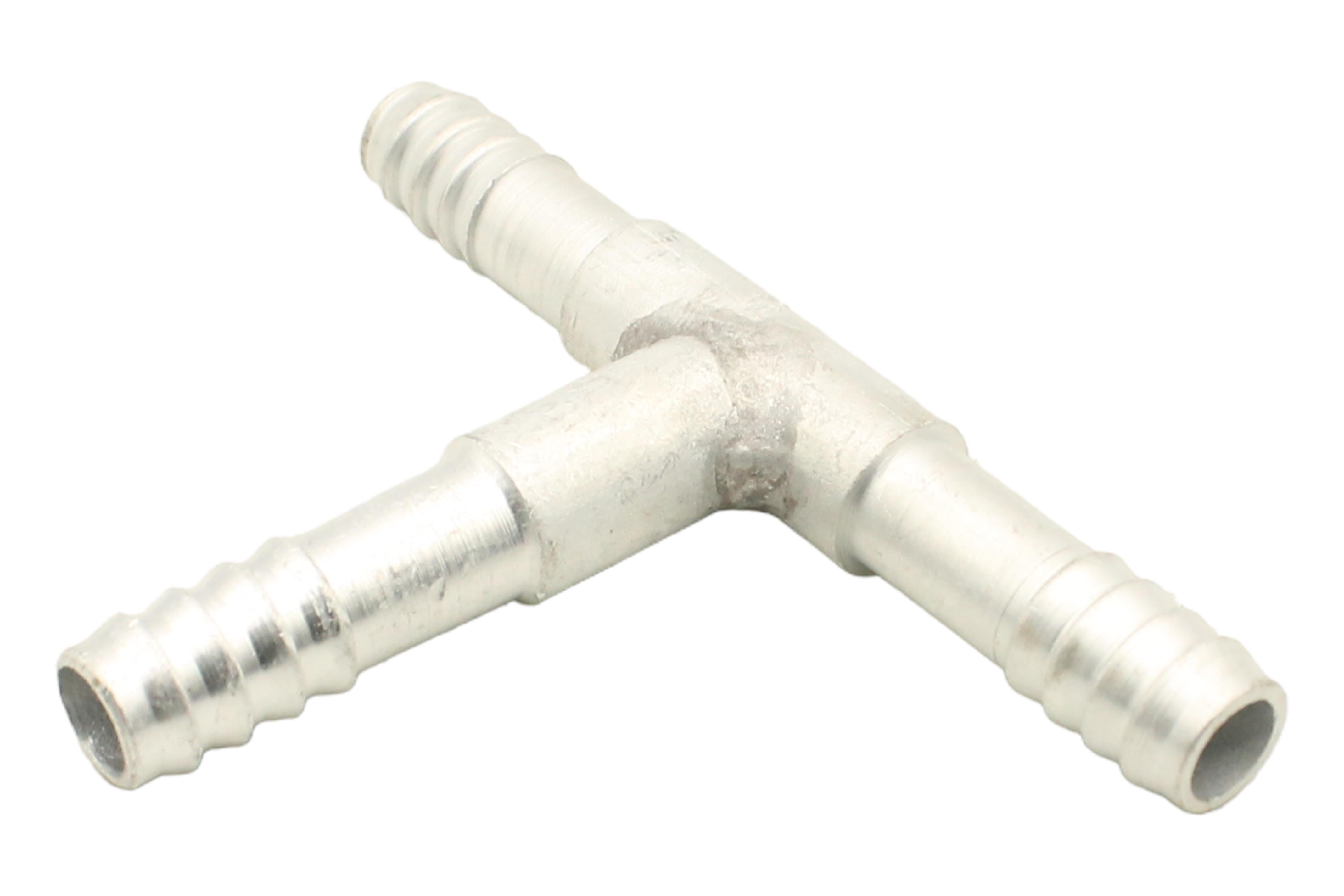 CONEXION EN T DE ALUMINIO P/MANGUERA DE 13/32"